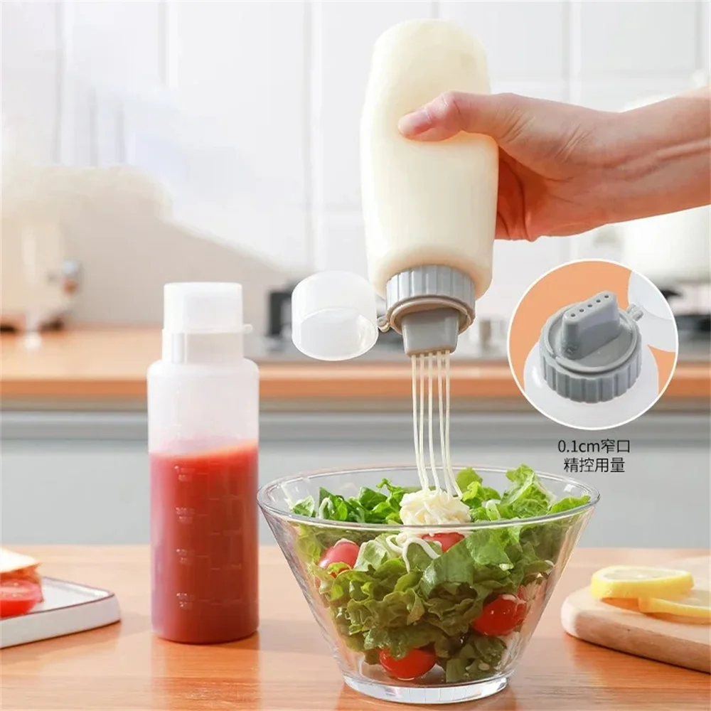 Sauce Squeeze Bottle - Botellas exprimibles para condimentos con 5