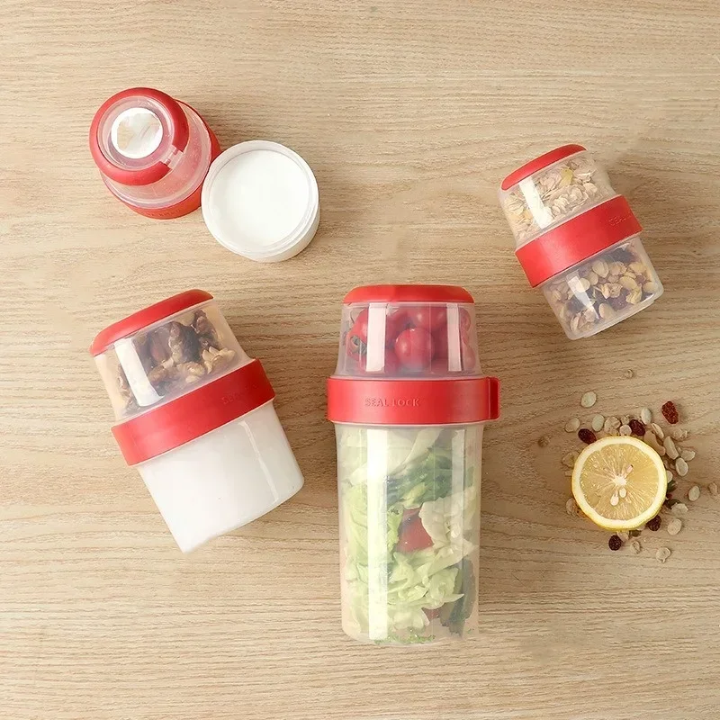 Meal Prep Kits - Caja para verduras con compartimentos sellados