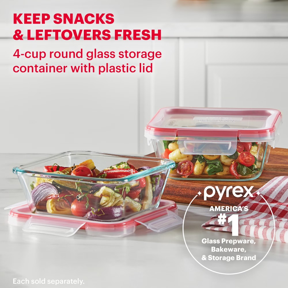 Meal Prep Oven Safe Containers - Contenedor de Almacenamiento de Alimentos de