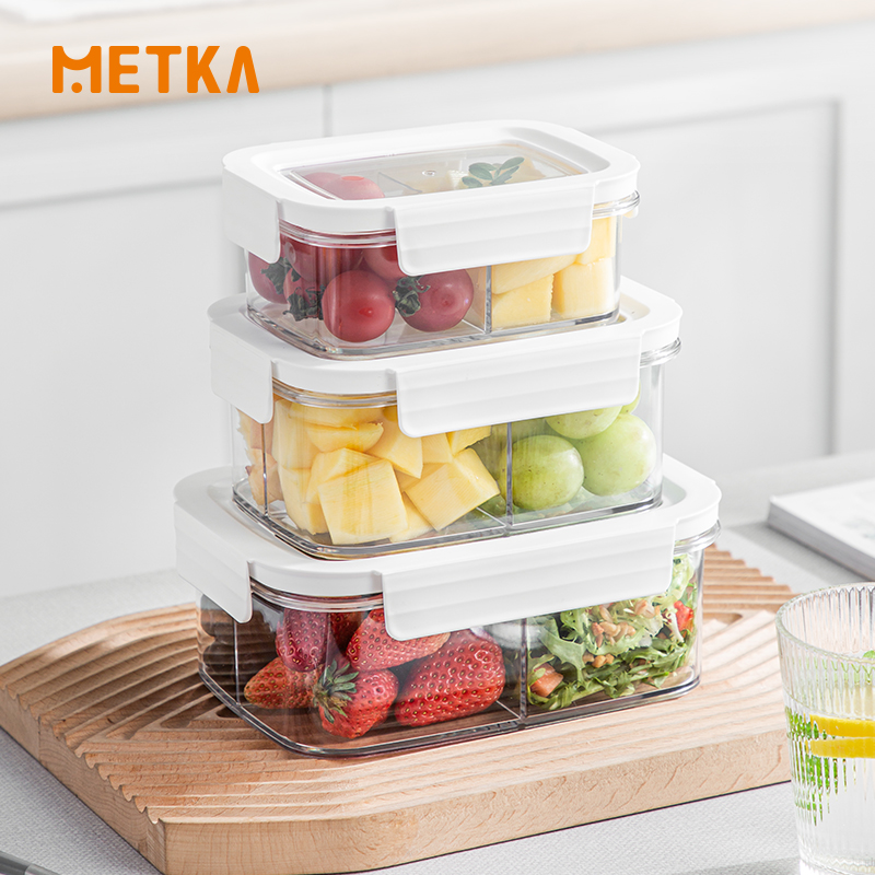 Meal Prep Kits - Fiambrera para ensalada, contenedor de almacenamiento