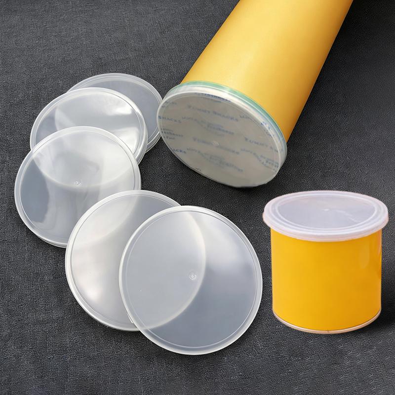 Meal Prep Jars With Lids - Tapas de Plástico Herméticas Reutilizables de
