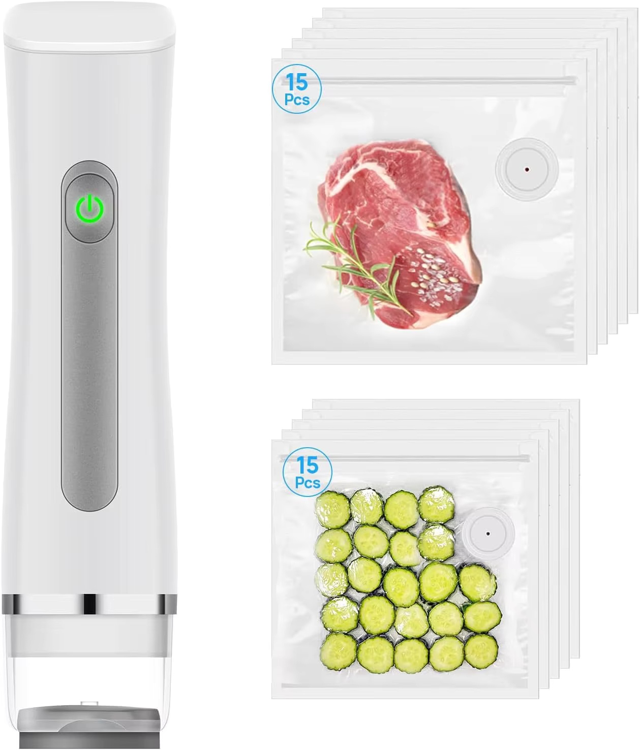 Meal Prep Vacuum Seal Containers - Sellador al Vacío para Alimentos con
