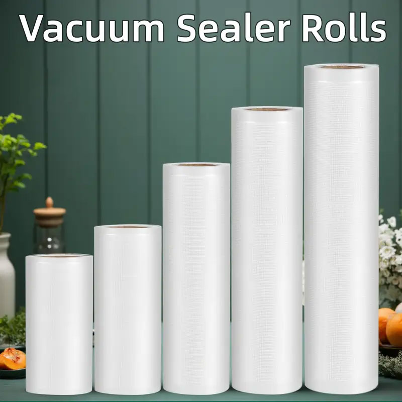 Meal Prep Vacuum Seal Containers - Rollo de Bolsas de Vacío de