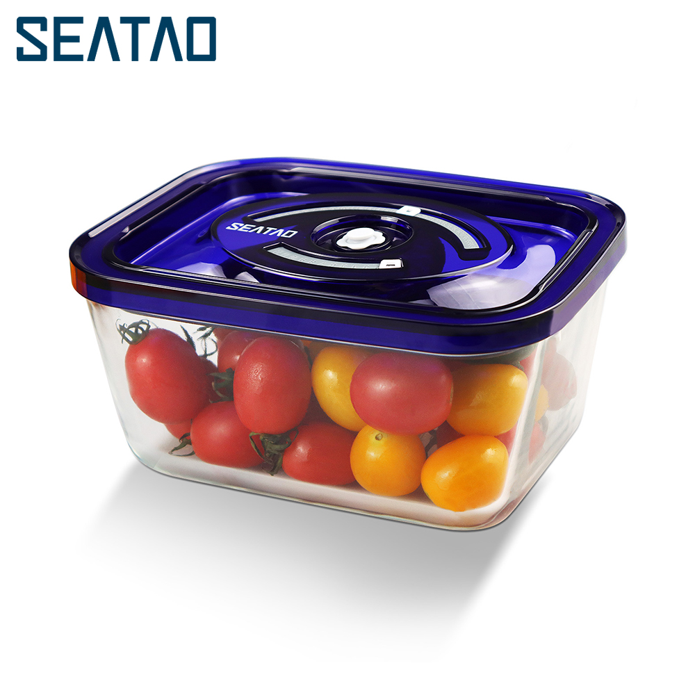 Meal Prep Jars With Lids - SEATAO-contenedores de vidrio para almacenamiento de
