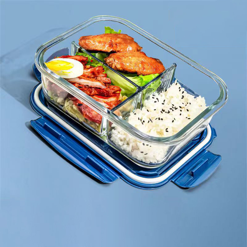Meal Prep Kits - Nuevo estilo fiambrera de vidrio 1050ml