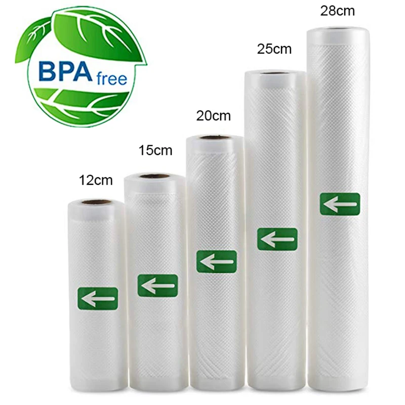 Meal Prep Vacuum Seal Containers - Bolsas en rollo Sous Vide para