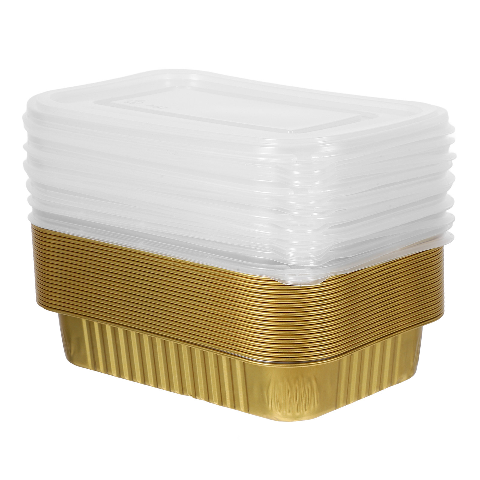 Meal Prep Oven Safe Containers - 20 Unidades de Contenedores Rectangulares de