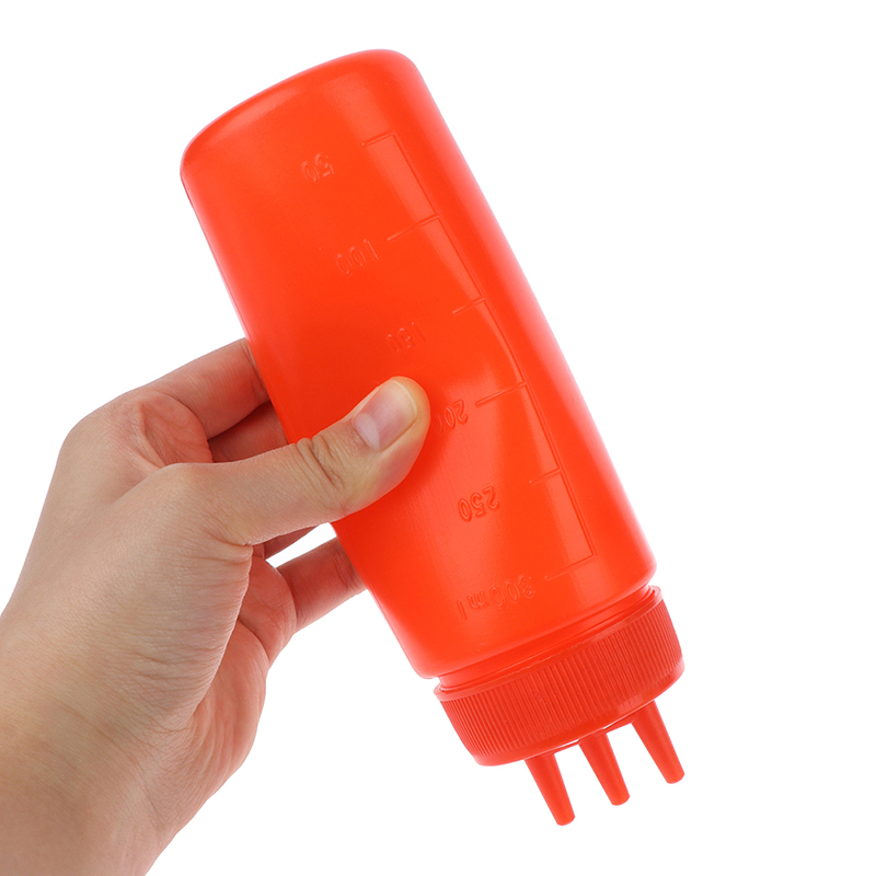 Botella exprimible de 3 agujer - Sauce Squeeze Bottle reseña y precio