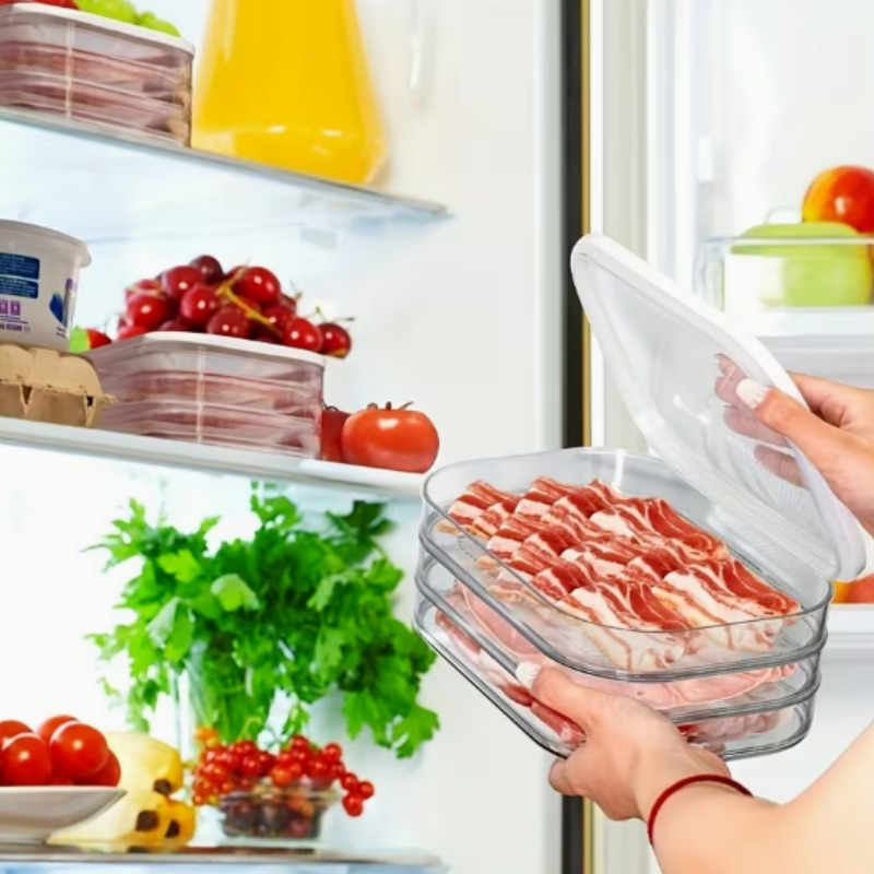 Contenedor de Carne para Refri - Meal Prep Jars With Lids reseña y precio