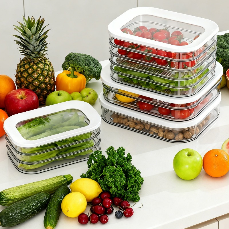 Contenedor de Carne para Refri - Meal Prep Jars With Lids reseña y precio