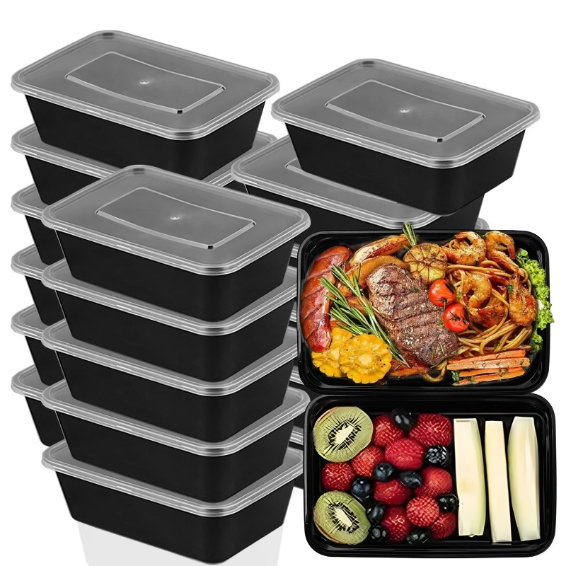 Contenedores de almacenamiento - Meal Prep Jars With Lids reseña y precio