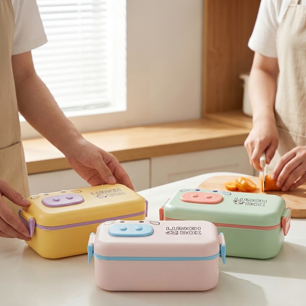 Lonchera Kawaii de Plástico pa - Meal Prep Meal Ideas reseña y precio