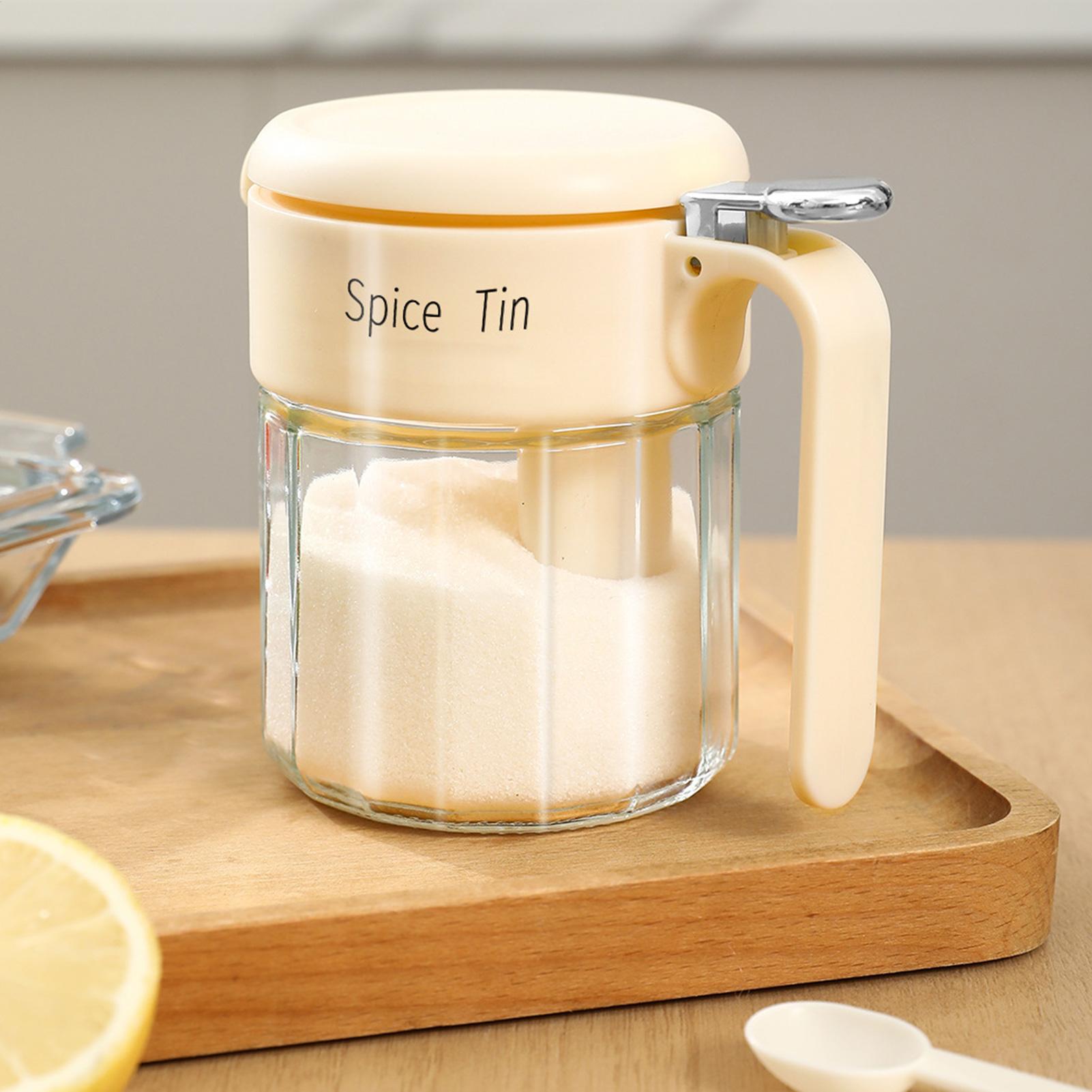 Contenedor de condimentos de 4 - Meal Prep Jars With Lids reseña y precio