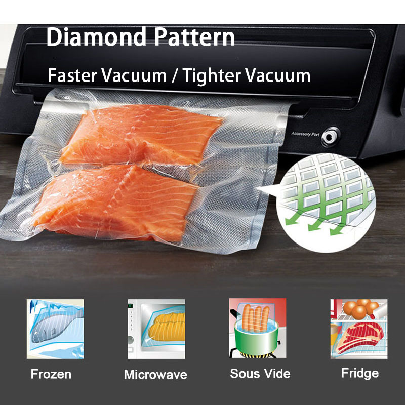 Bolsas selladoras al vacío de  - Meal Prep Vacuum Seal Containers reseña y precio