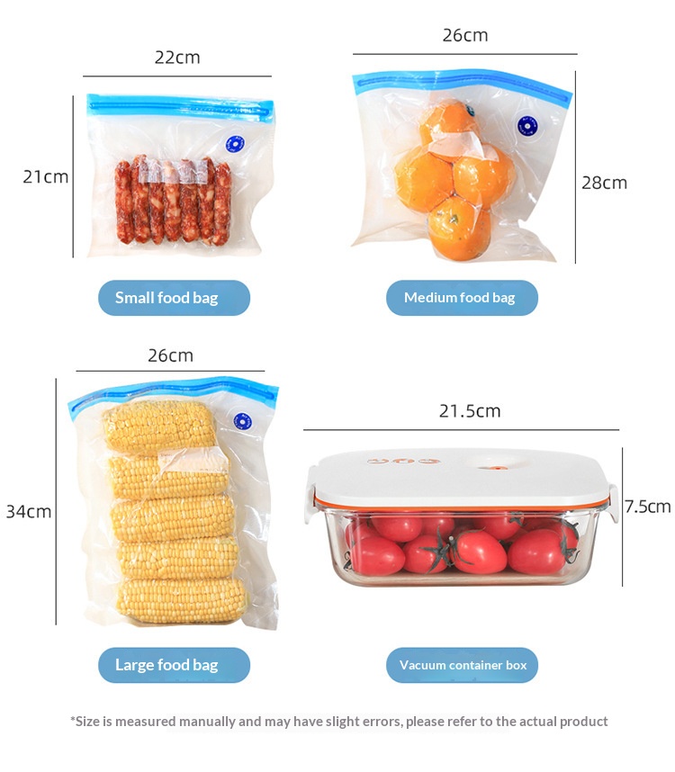 Mini Bomba Selladora al Vacío  - Meal Prep Vacuum Seal Containers reseña y precio