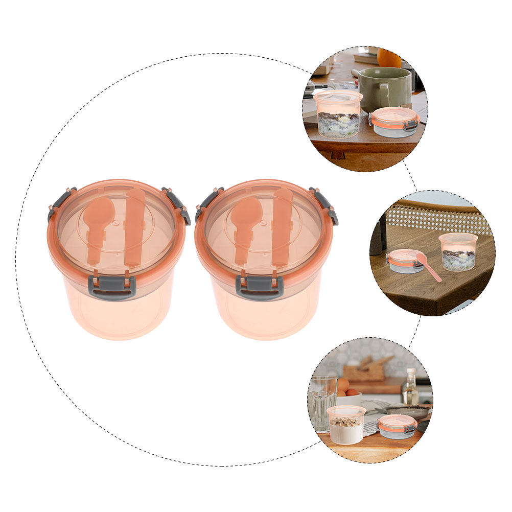 Juego de 2 Recipientes para Av - Meal Prep Jars With Lids reseña y precio