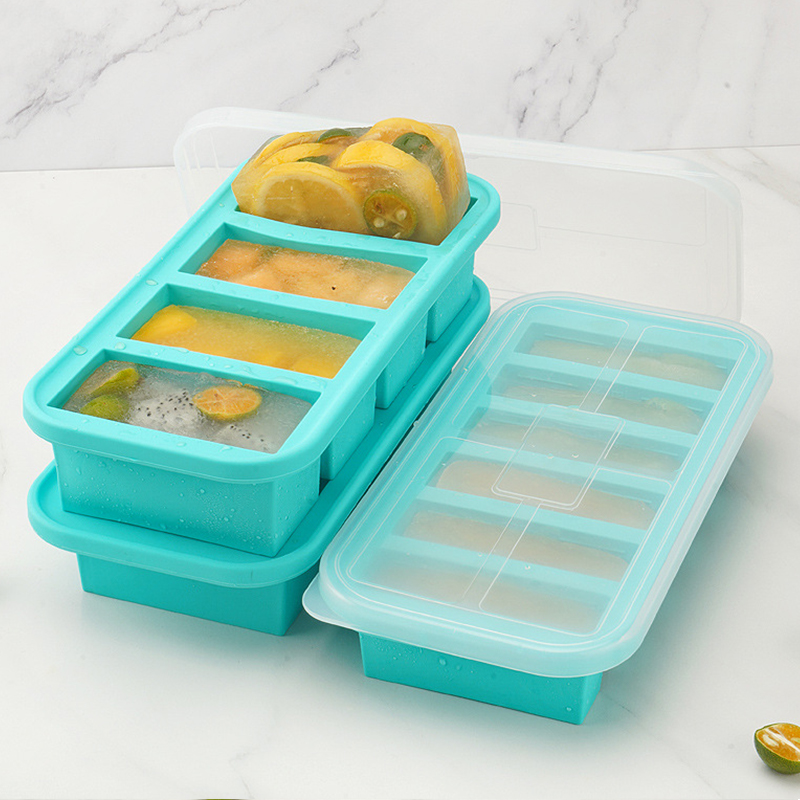 Moldes de silicona de 1/2 taza - Meal Prep Oven Safe Containers reseña y precio