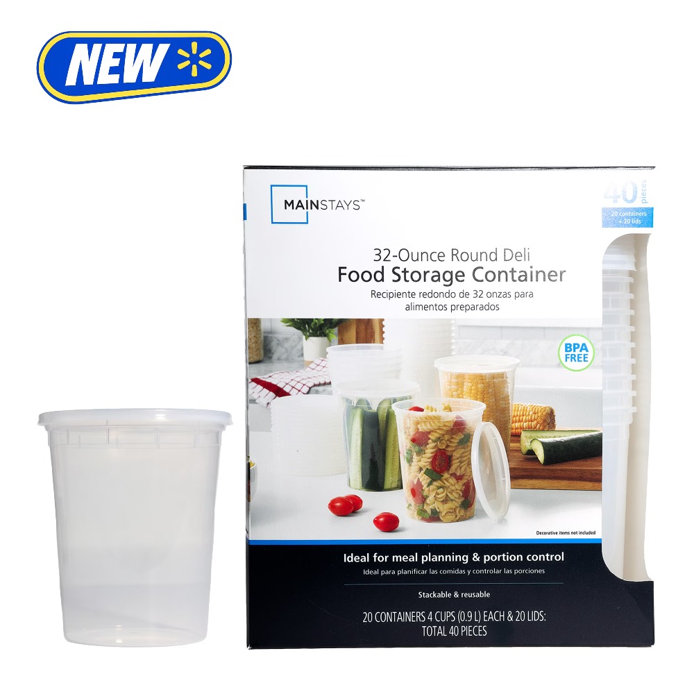 Juego de 40 Recipientes de Plá - Meal Prep Kits reseña y precio