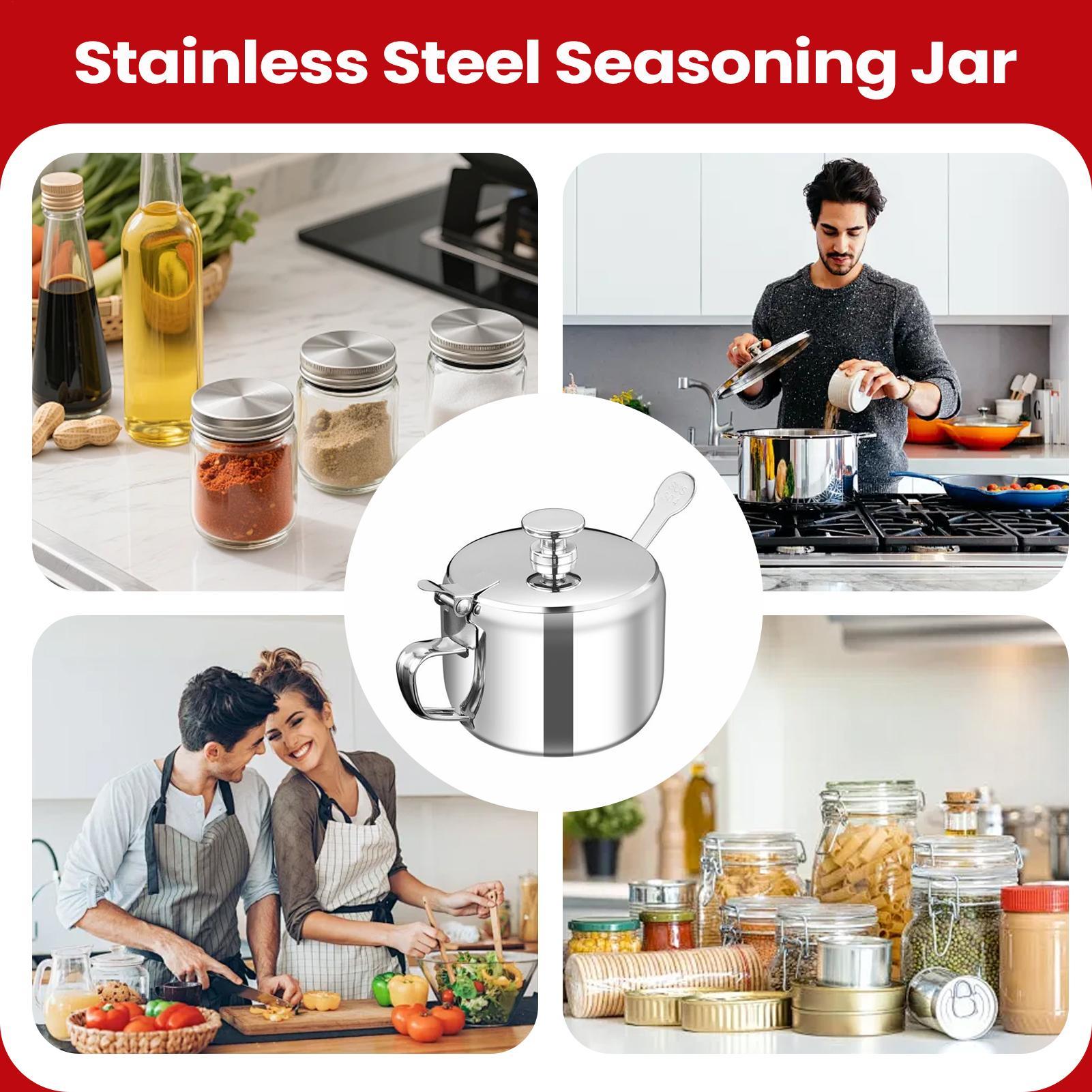 Contenedor de condimentos, rec - Meal Prep Jars With Lids reseña y precio