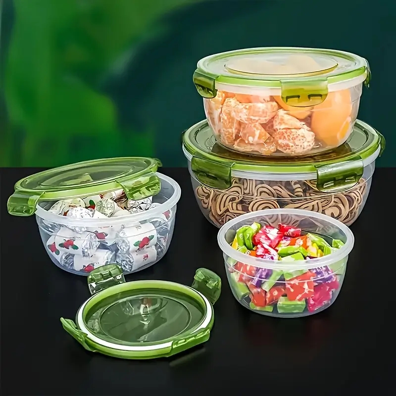 4 Recipientes de Plástico para - Meal Prep Kits reseña y precio