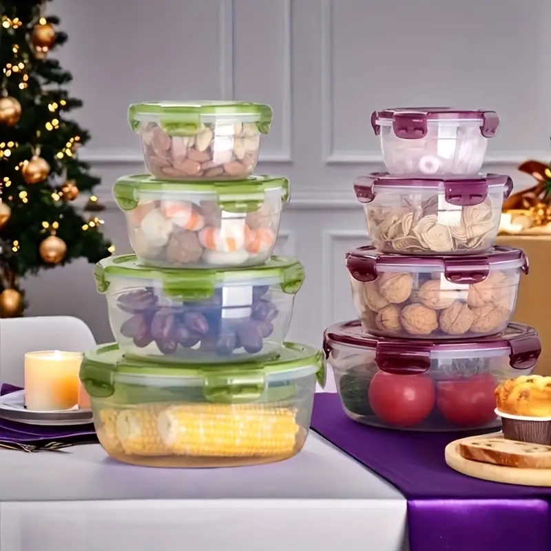 4 Recipientes de Plástico para - Meal Prep Kits reseña y precio