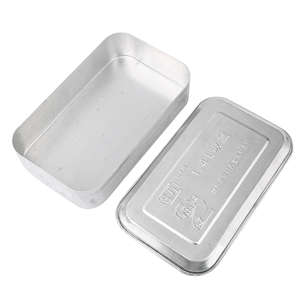 Caja Bento de aluminio antiguo - Meal Prep Kits reseña y precio