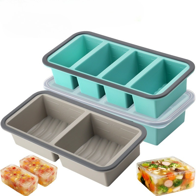 Moldes de Silicona para Congel - Meal Prep Oven Safe Containers reseña y precio