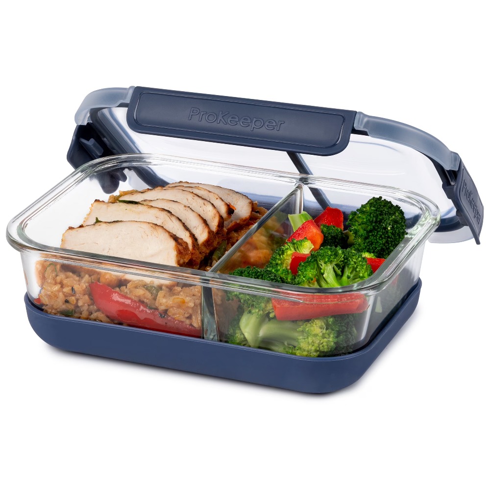 Recipientes de Vidrio Borosili - Meal Prep Oven Safe Containers reseña y precio
