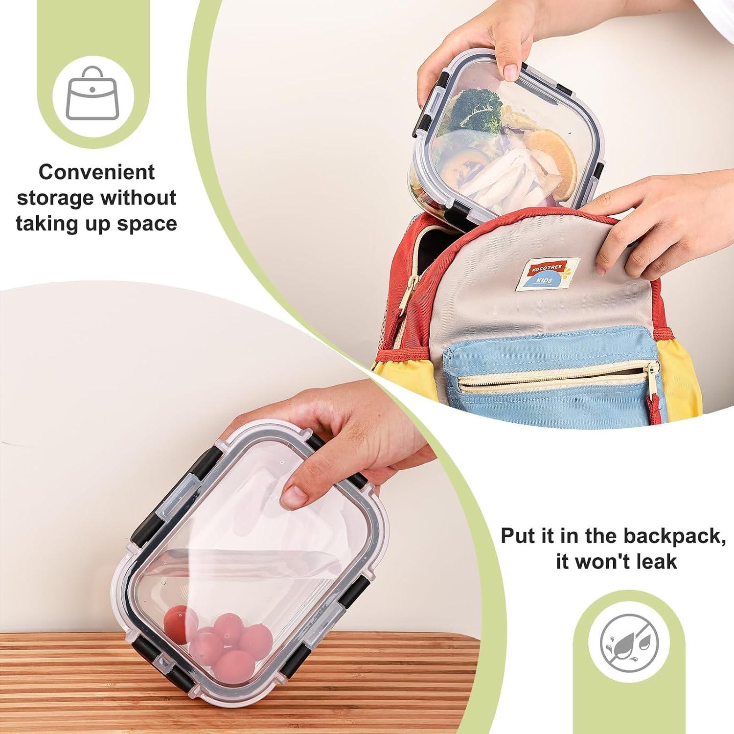 Paquete de 8 Recipientes de Vi - Meal Prep Oven Safe Containers reseña y precio