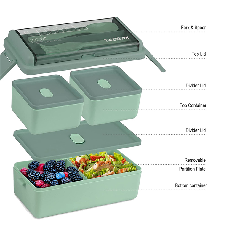 ABXF-2X Kit de caja Bento, fia - Meal Prep Kits reseña y precio