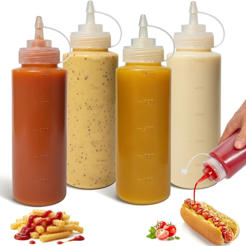 Botella de Salsa de Plástico d - Sauce Squeeze Bottle reseña y precio