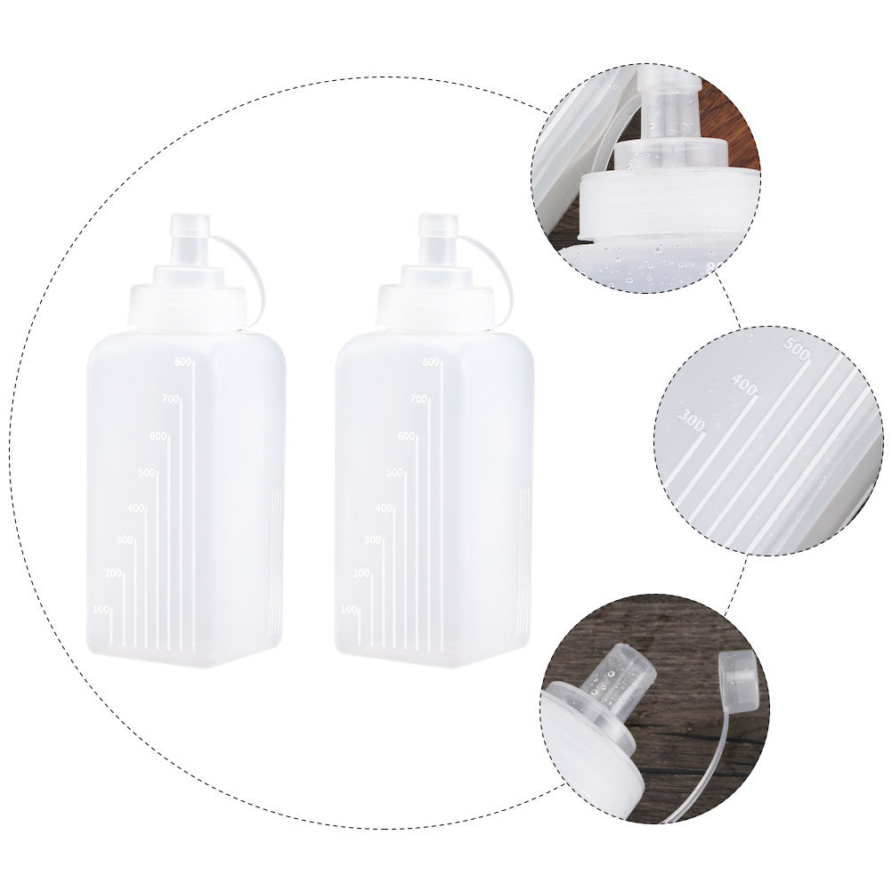 2 Botellas de Plástico con Boq - Sauce Squeeze Bottle reseña y precio