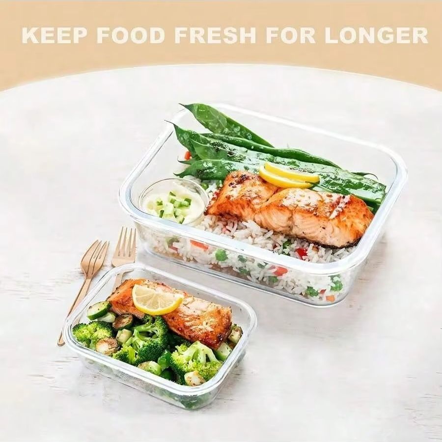 Recipiente de vidrio para alma - Meal Prep Jars With Lids reseña y precio