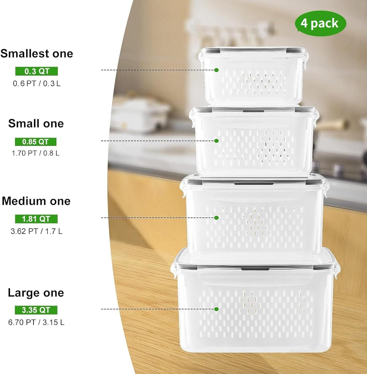 Juego de recipientes hermético - Meal Prep Oven Safe Containers reseña y precio
