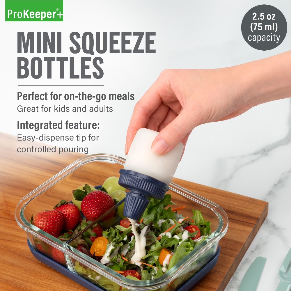 Botellas de Silicona Reutiliza - Sauce Squeeze Bottle reseña y precio