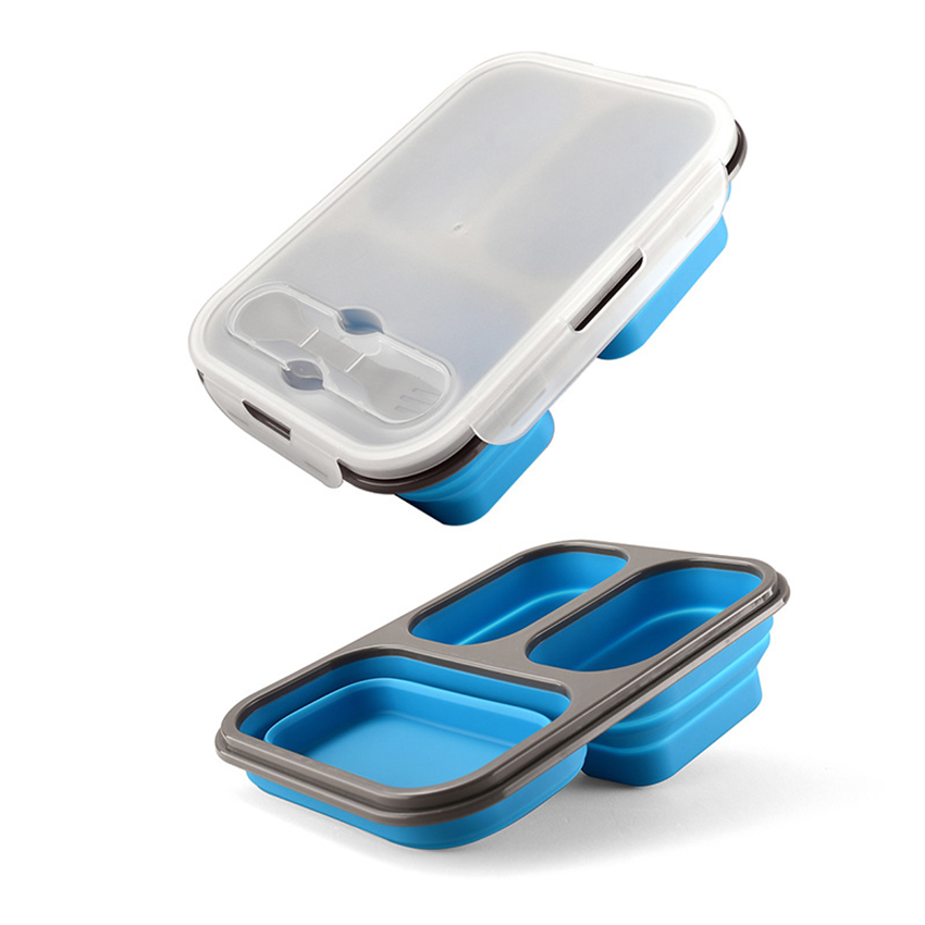 Fiambrera de silicona plegable - Meal Prep Kits reseña y precio