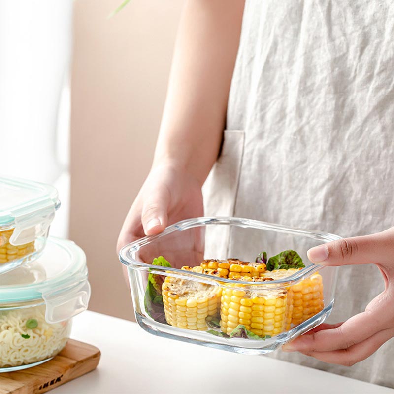 Fiambrera de vidrio de borosil - Meal Prep Kits reseña y precio