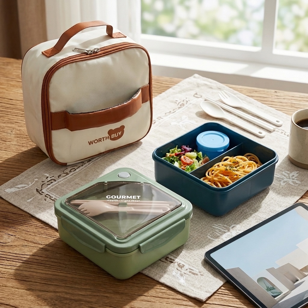 Lonchera Bento de Plástico Apt - Meal Prep Meal Ideas reseña y precio