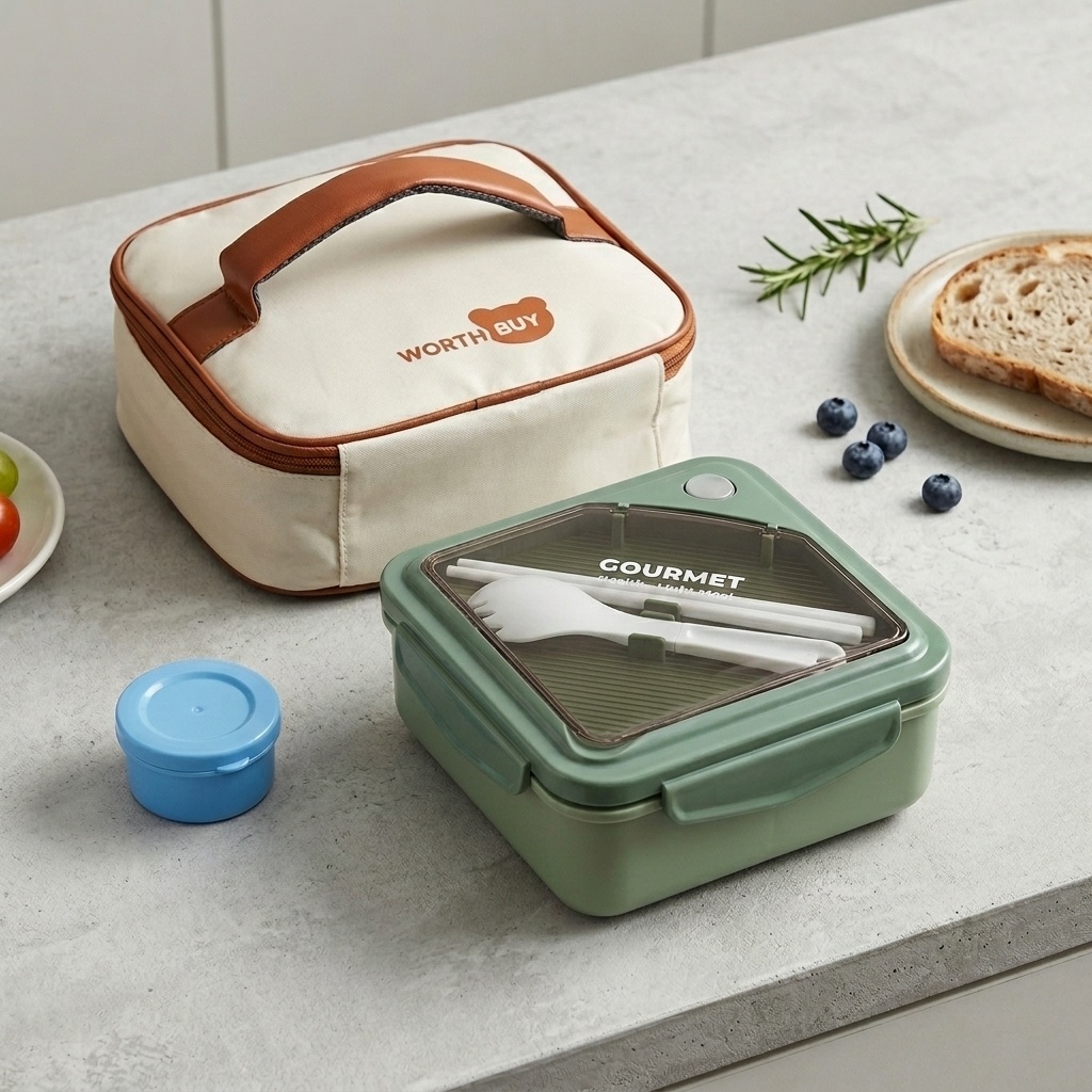 Lonchera Bento de Plástico Apt - Meal Prep Meal Ideas reseña y precio
