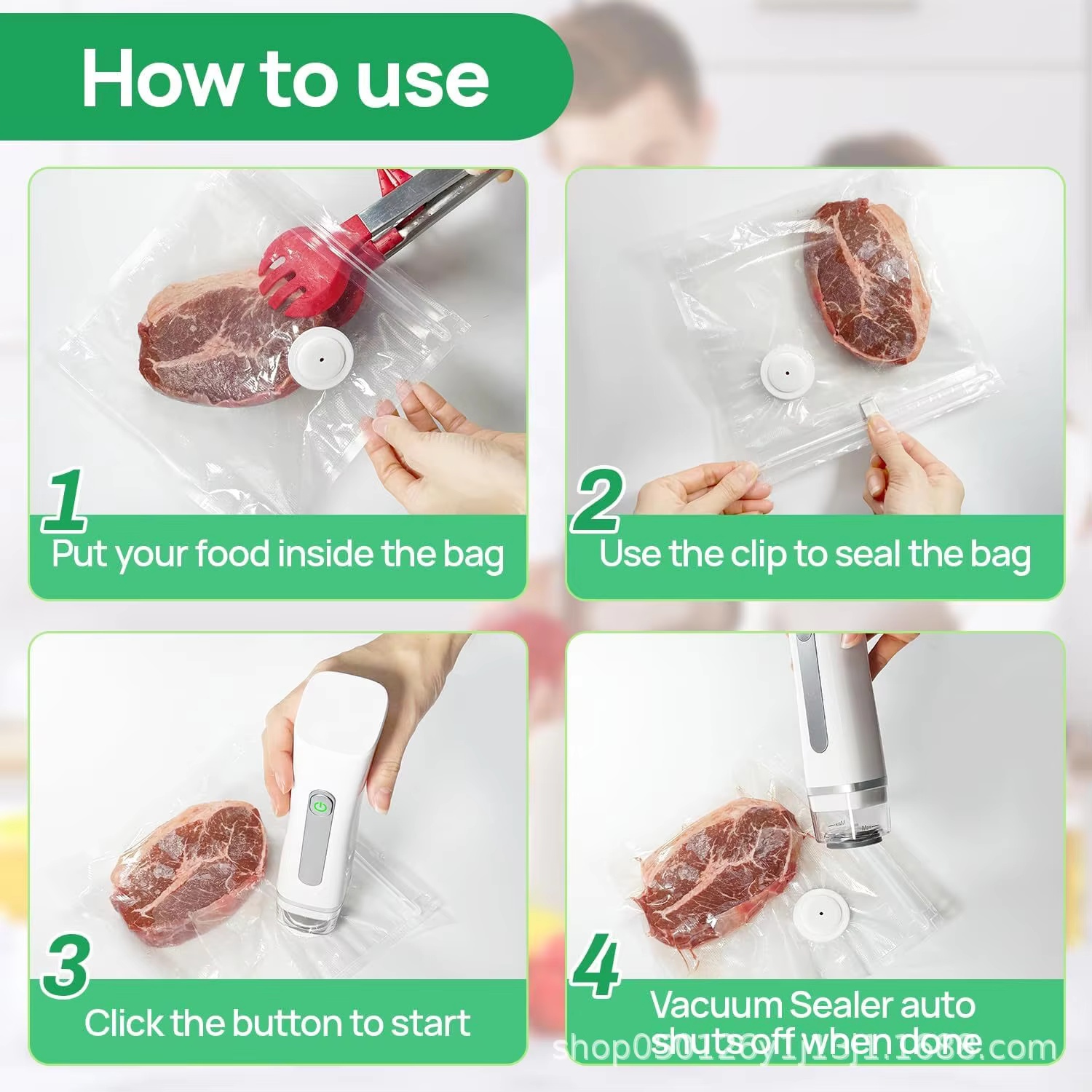 Sellador al Vacío para Aliment - Meal Prep Vacuum Seal Containers reseña y precio