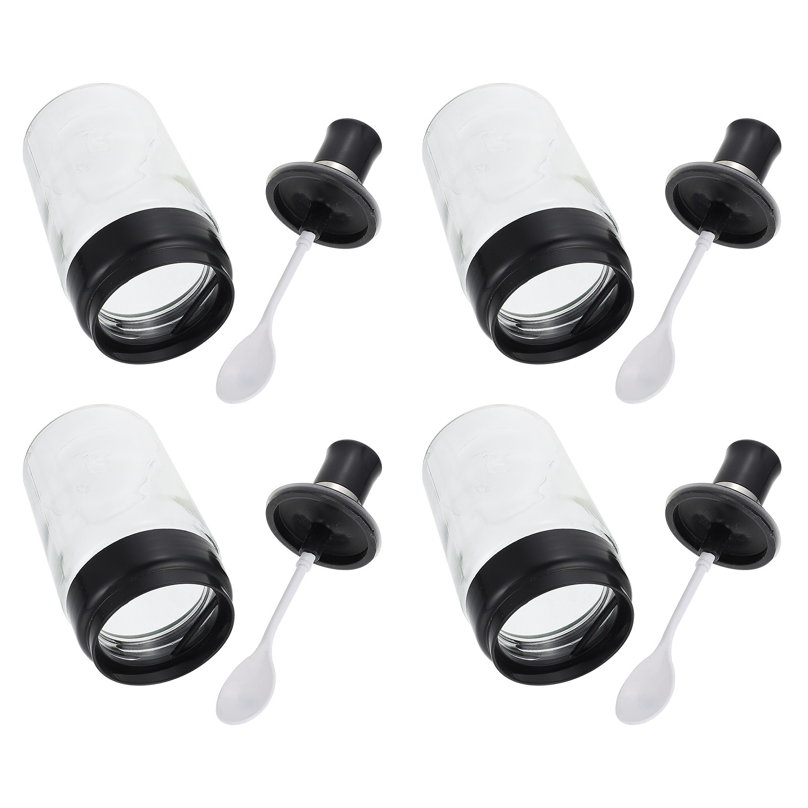 Juego de 4 Tarros de Cristal p - Meal Prep Jars With Lids reseña y precio