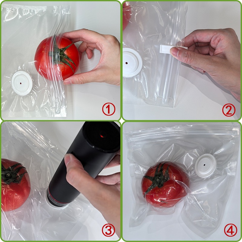 Nuevas bolsas reutilizables de - Meal Prep Vacuum Seal Containers reseña y precio