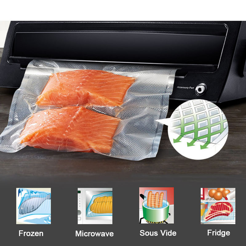 Rollos de bolsas selladoras de - Meal Prep Vacuum Seal Containers reseña y precio