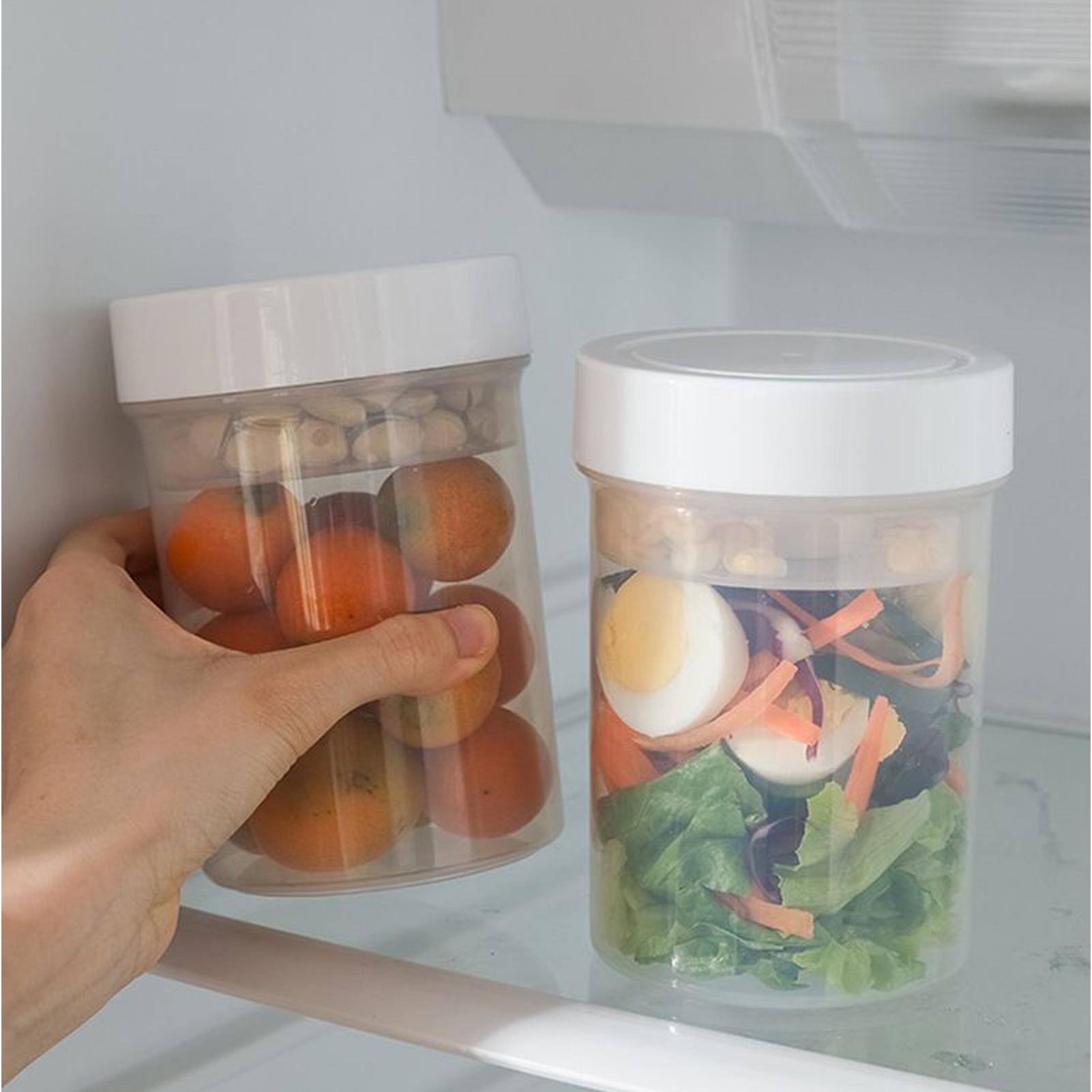 Frascos para ensalada con tapa - Meal Prep Jars With Lids reseña y precio