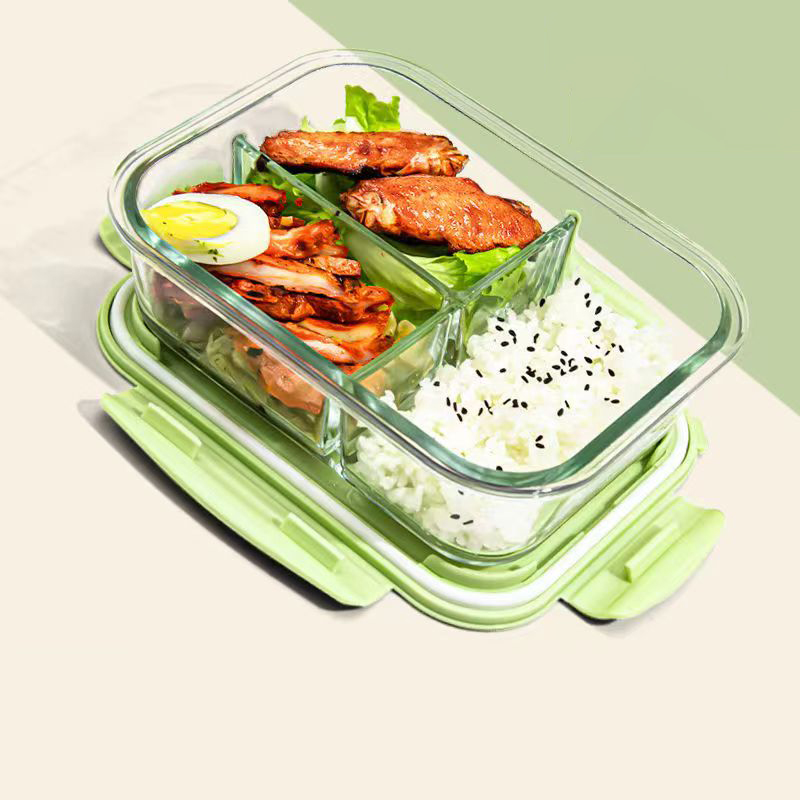 Nuevo estilo fiambrera de vidr - Meal Prep Kits reseña y precio