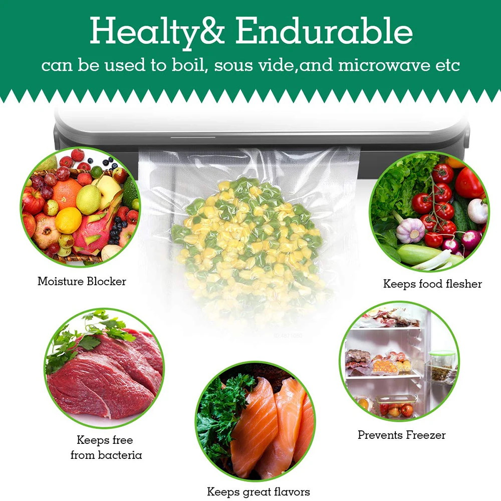 Bolsas en rollo Sous Vide para - Meal Prep Vacuum Seal Containers reseña y precio