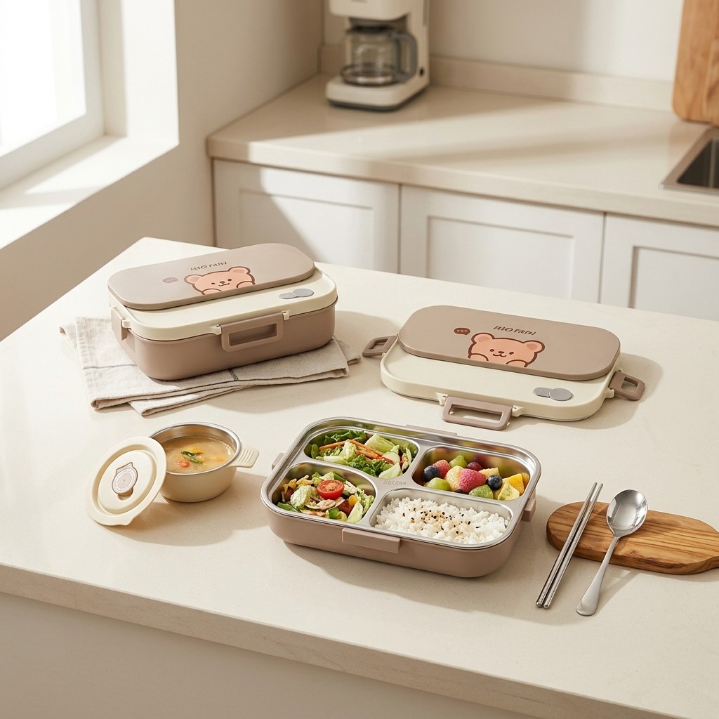 Lonchera Hermética de Acero In - Meal Prep Meal Ideas reseña y precio