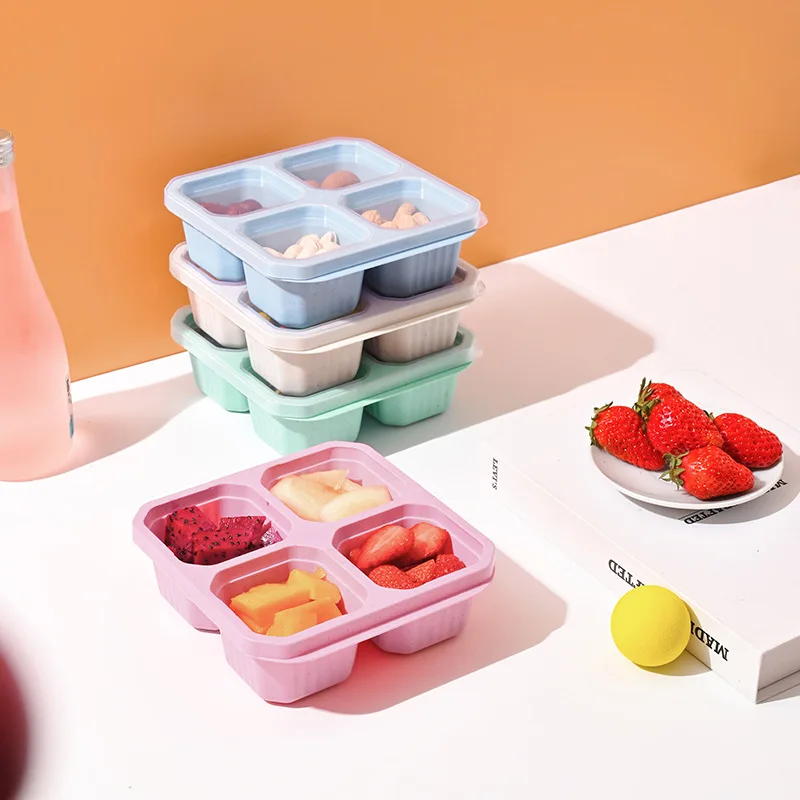 Caja de aperitivos de 4 rejill - Meal Prep Meal Ideas reseña y precio